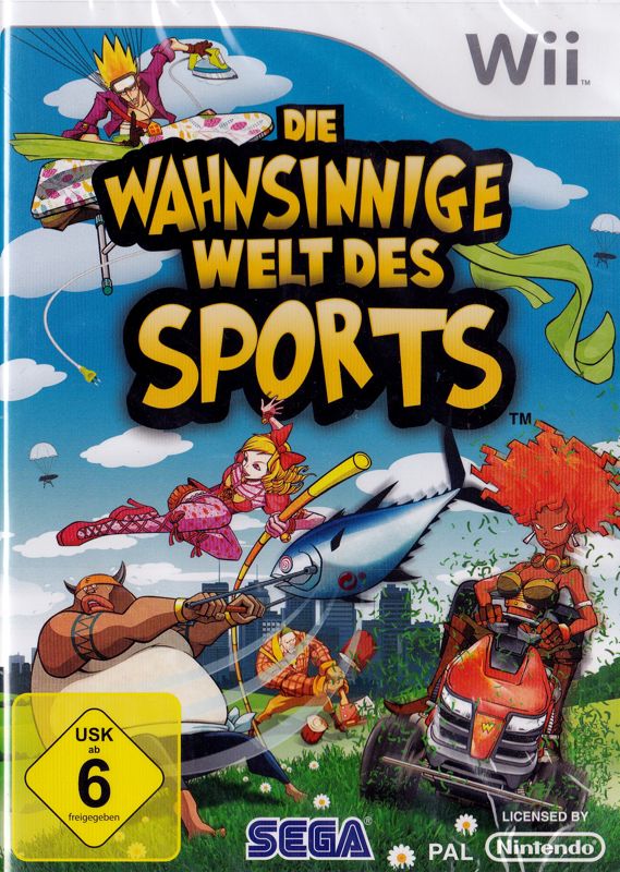 Wacky World Of Sports box art for Wii